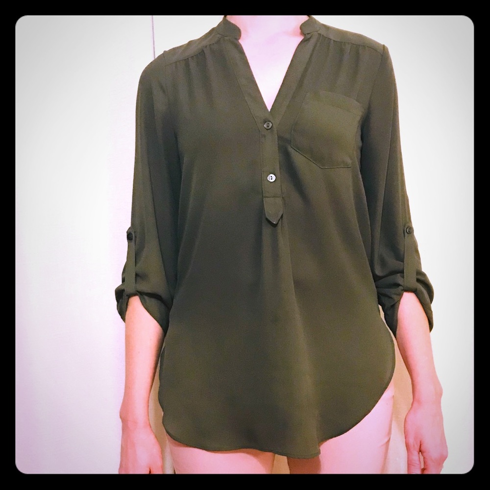 New with tags Olive Tunic